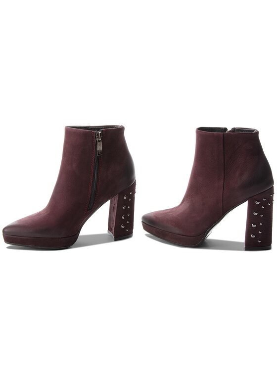 Carinii Botines Carinii B4538 Guinda/burdeos
