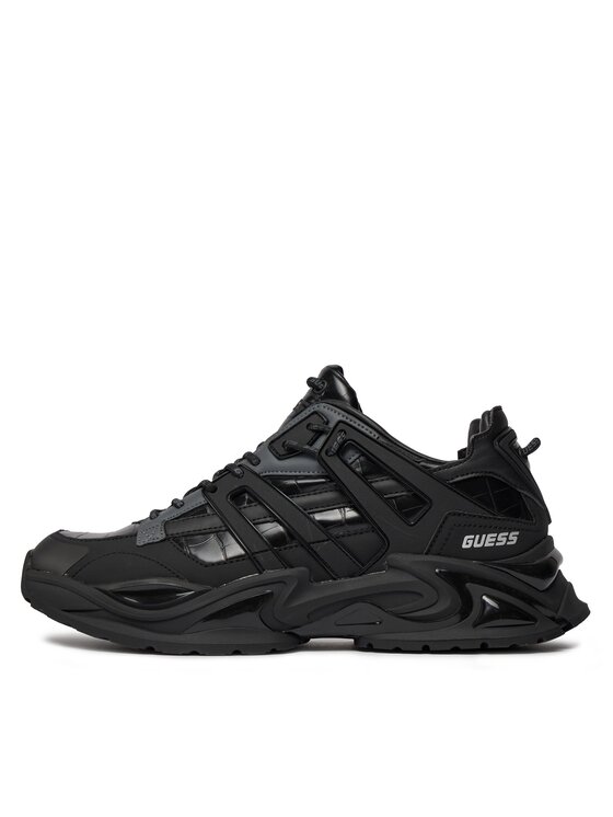 Guess Sneakersy Guess FMPBEL LEP12 Czarny