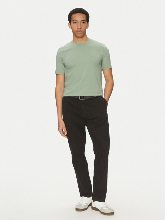 BOSS BOSS Camiseta Thompson 01 50468347 Verde Regular Fit