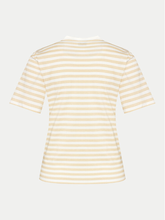MVP Wardrobe MVP Wardrobe T-Shirt MVPE4TS110.0JE0125 Μπεζ Classic Fit