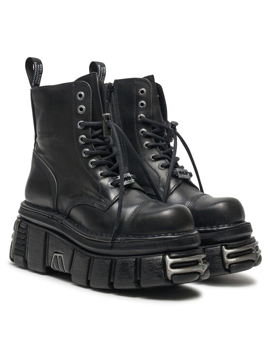 NEW ROCK Берци NEW ROCK M-NEWMILI083-S37 Чорний