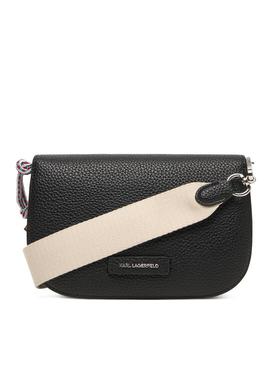 KARL LAGERFELD Ročna torba KARL LAGERFELD A4W30008 Črna