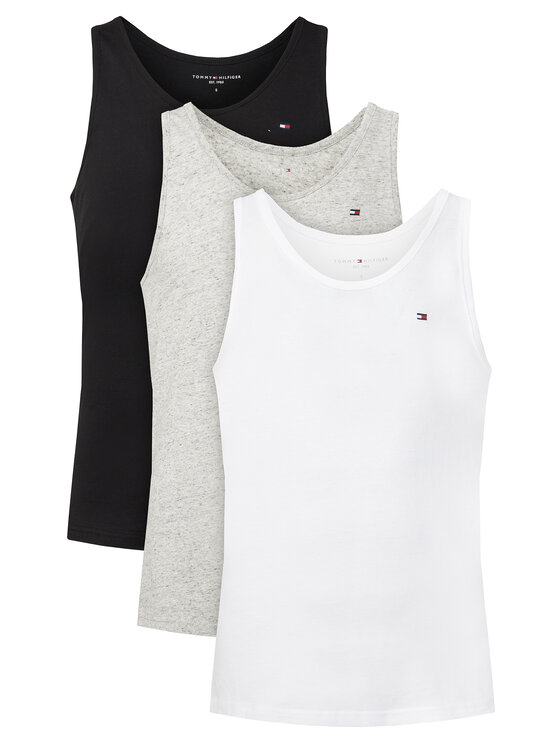 Tommy Hilfiger Tommy Hilfiger Conjunto de camisetas de tirantes UM0UM03387 De color Regular Fit