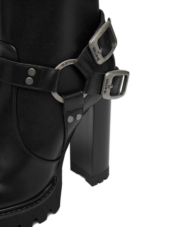 G-Star Raw Členková obuv G-Star Raw EO-LING-LT2560-227 Čierna