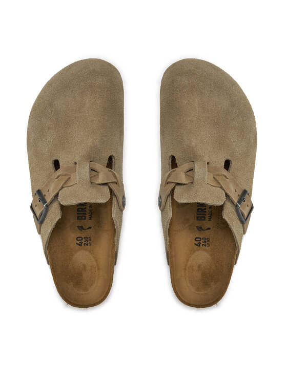Birkenstock Шльопанці Birkenstock Boston Braided 1026694 Коричневий