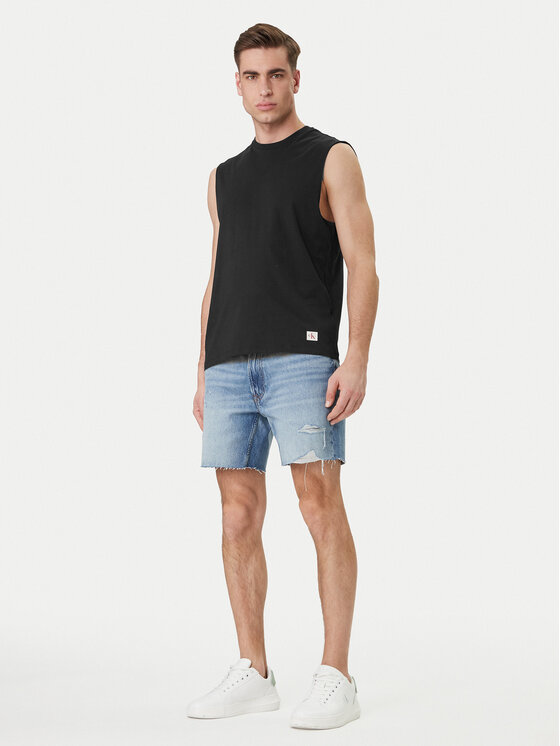 Calvin Klein Jeans Calvin Klein Jeans Camiseta sin mangas LV04RF273G Negro Slim Fit