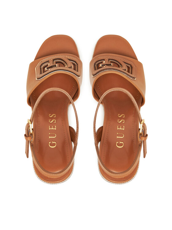 Guess Еспадрильї Guess FLJFML LEA03 Коричневий