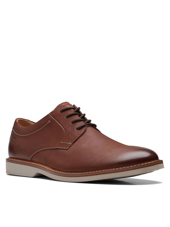 Clarks Туфлі Clarks Atticus LTLace 26172070 Коричневий
