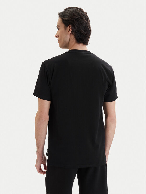 Plein Sport Plein Sport Camiseta PADC MTK7204 SJY001N Negro Regular Fit