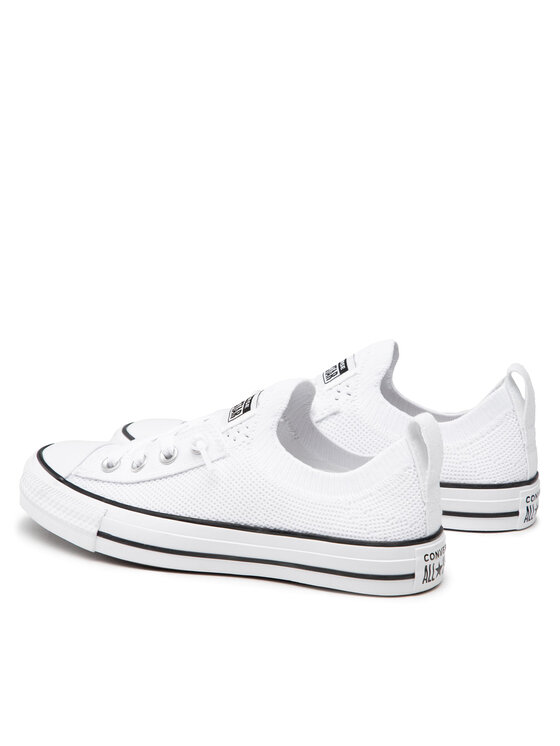 Converse Scarpe da ginnastica Converse Ctas Shoreline Knit Slip 565490C Bianco