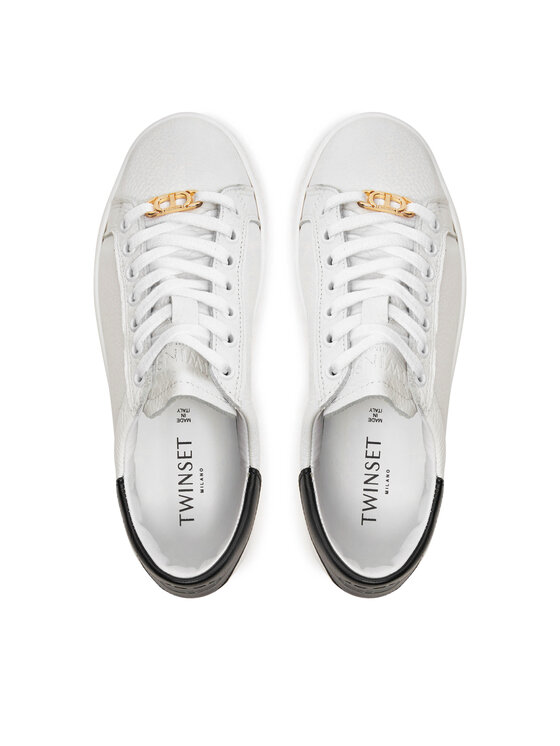 TWINSET Снікерcи TWINSET 242TCP012 Білий