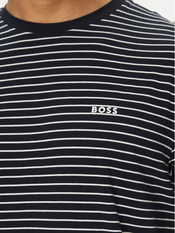 BOSS BOSS Футболка TalesStripe 50499334 Чорний Relaxed Fit
