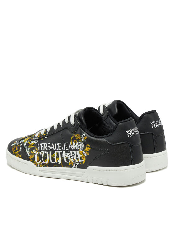 Versace Jeans Couture Снікерcи Versace Jeans Couture 78YA3SD1 Чорний