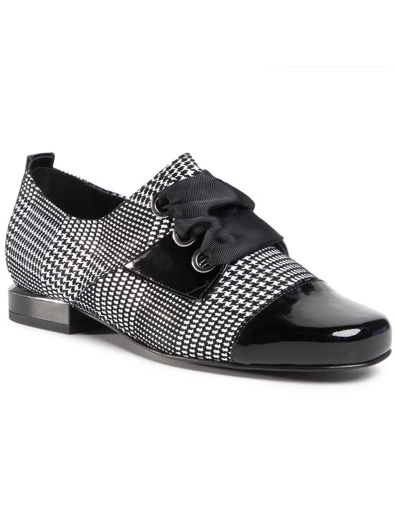 Ann Mex Półbuty Ann Mex 1207 01KR+01L Czarny