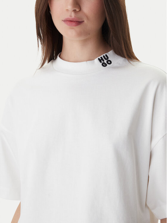 HUGO HUGO Camiseta Damelody 50561189 Blanco Regular Fit