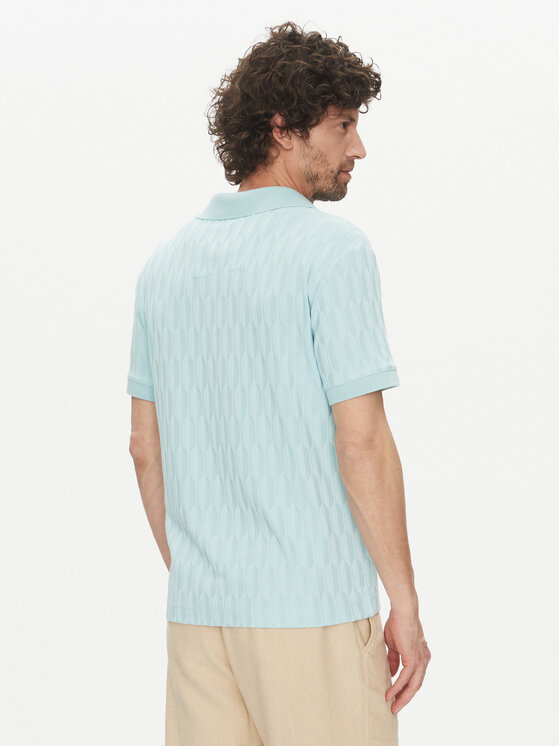 Marciano Guess Marciano Guess Поло 5GHP03 6326A Блакитний Regular Fit