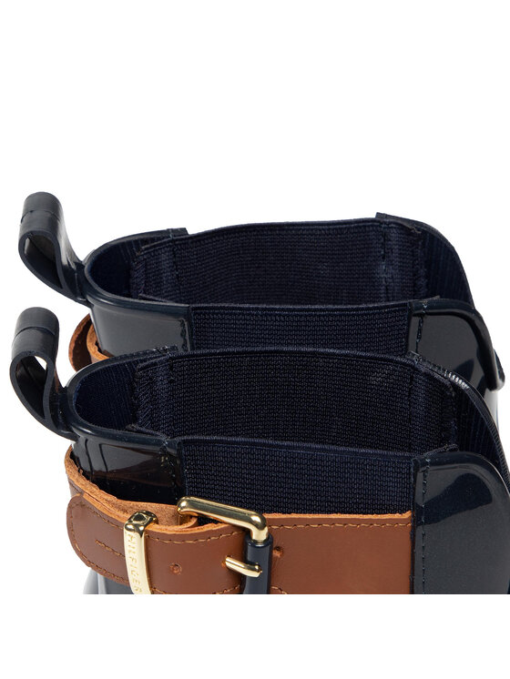 Tommy Hilfiger Gumijasti škornji Tommy Hilfiger Oxley 2Z2 FW56822108 Mornarsko modra
