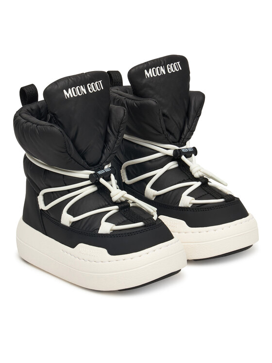 Moon Boot Снігоходи Moon Boot Jr Park lace Mid 80D3440070 S Чорний