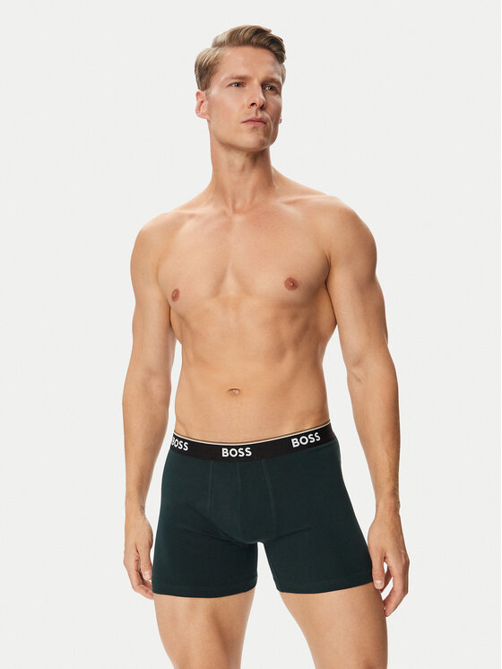BOSS BOSS Conjunto de calzoncillos boxer 50554694 Negro