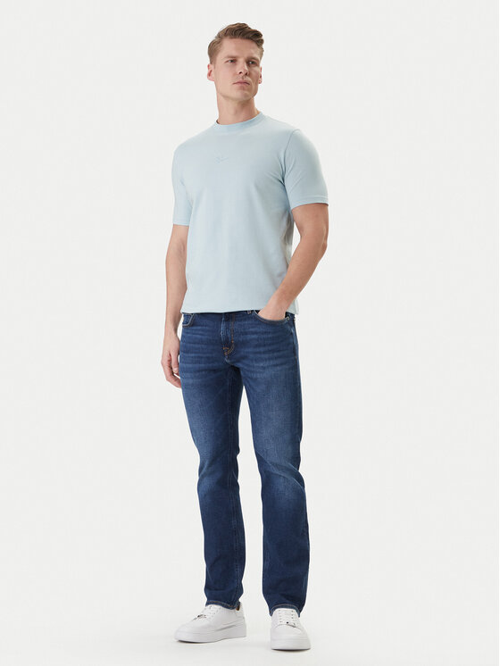 KARL LAGERFELD KARL LAGERFELD Camiseta 755047 562235 Celeste Regular Fit