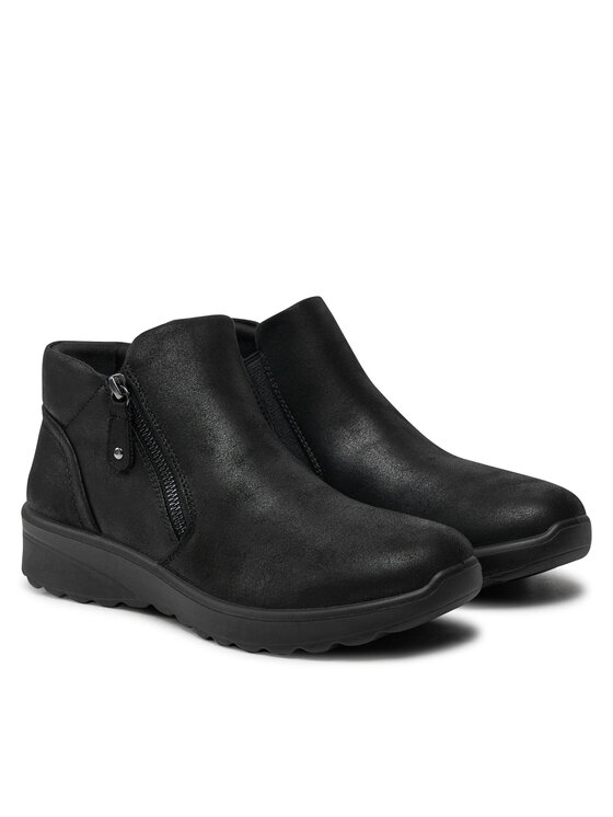 Skechers Botine Skechers Lovely Vibe 158952/BBK Negru