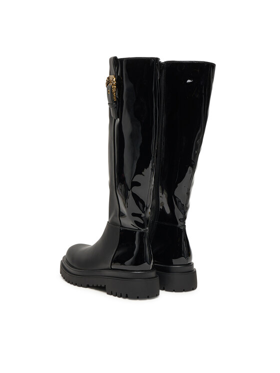 Versace Jeans Couture Чоботи Versace Jeans Couture 79VA3S65 Чорний