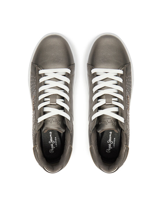 Pepe Jeans Снікерcи Pepe Jeans Eaton Gala PLS00039 Сірий