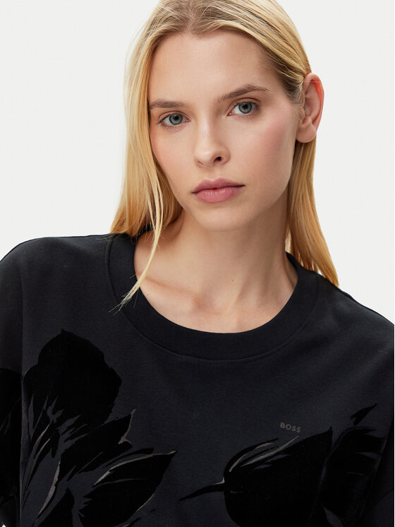 BOSS BOSS T-shirt 50532093 Crna Relaxed Fit