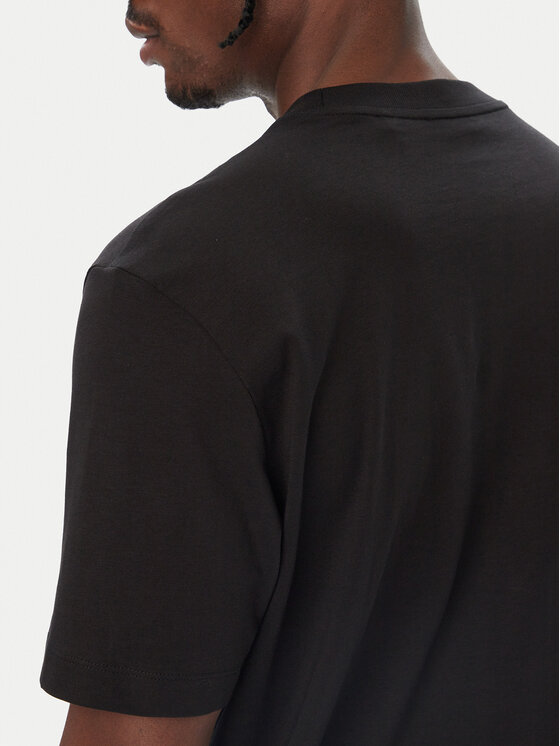 HUGO HUGO Camiseta Dikems 50568628 Negro Relaxed Fit
