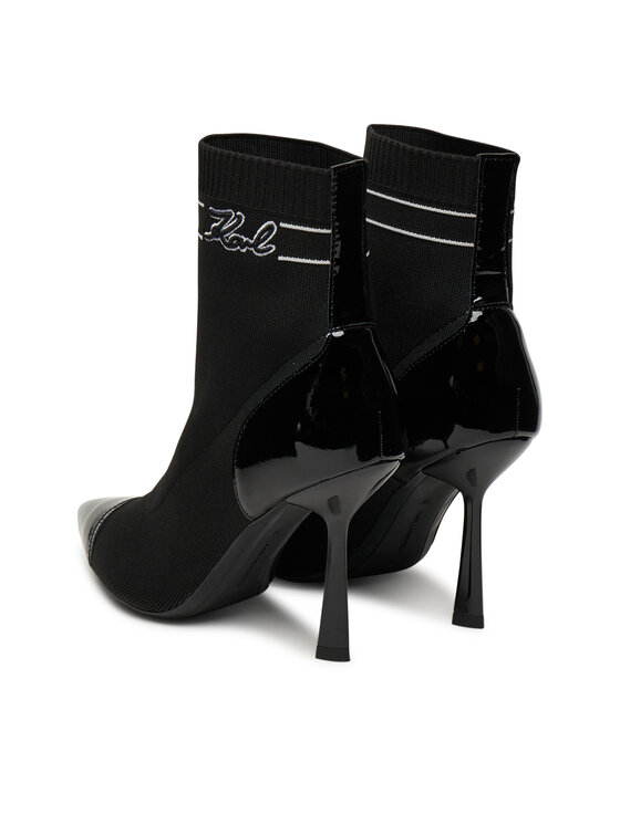 KARL LAGERFELD Ботильйони KARL LAGERFELD Pandara KL31357 Чорний
