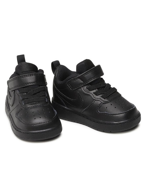 Nike Sneakersy Nike Court Borough Low 2 (Tdv) BQ5453 001 Czarny