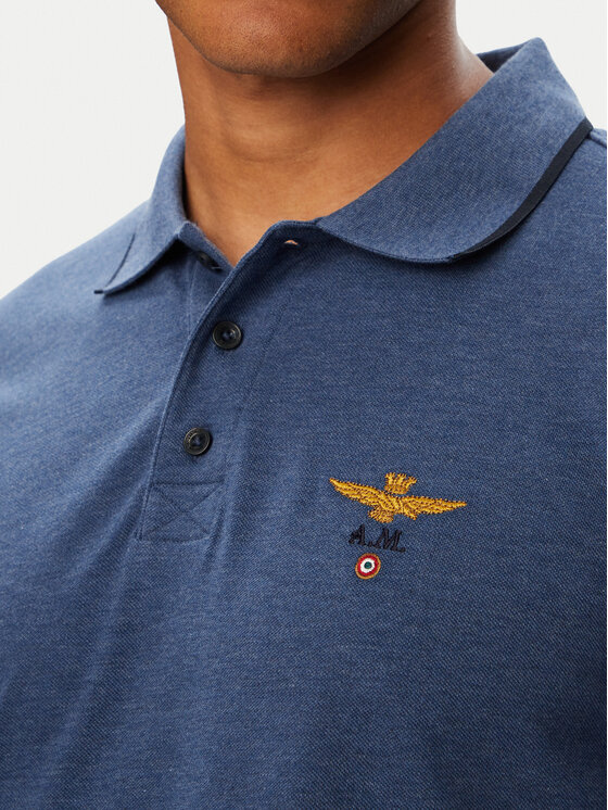 Aeronautica Militare Aeronautica Militare Polo 262PO1653UP00082 Azul Regular Fit