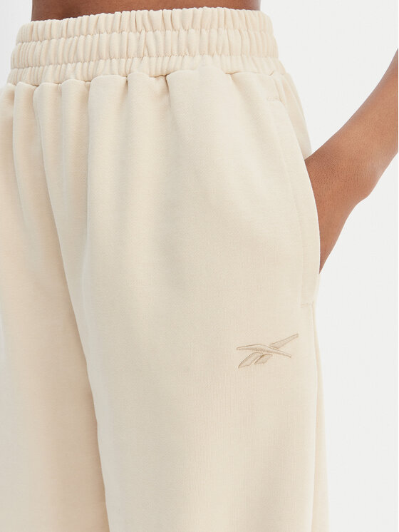 Reebok Reebok Spodnji del trenirke Reebok x Ewa Chodakowska RK25621CCW Bež Relaxed Fit