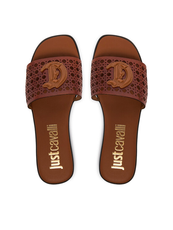 Just Cavalli Шльопанці Just Cavalli 80RA3S82 ZPB95 Коричневий