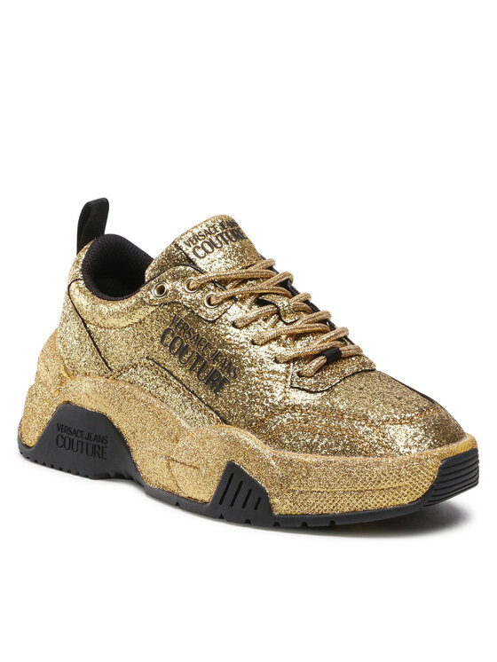 Versace Jeans Couture Αθλητικά Versace Jeans Couture 72VA3SF4 Χρυσό