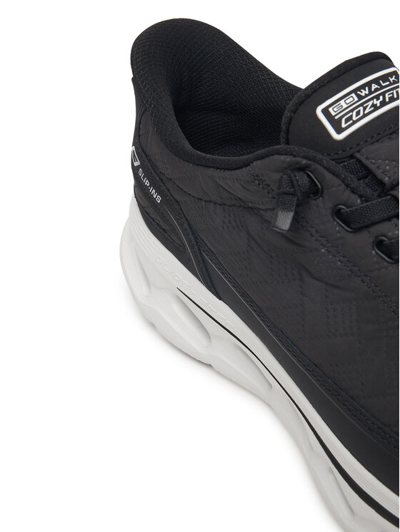 Skechers Снікерcи Skechers GO WALK Glide-Step 2.0 - Cozy Fit Walker 217035/BKW Чорний