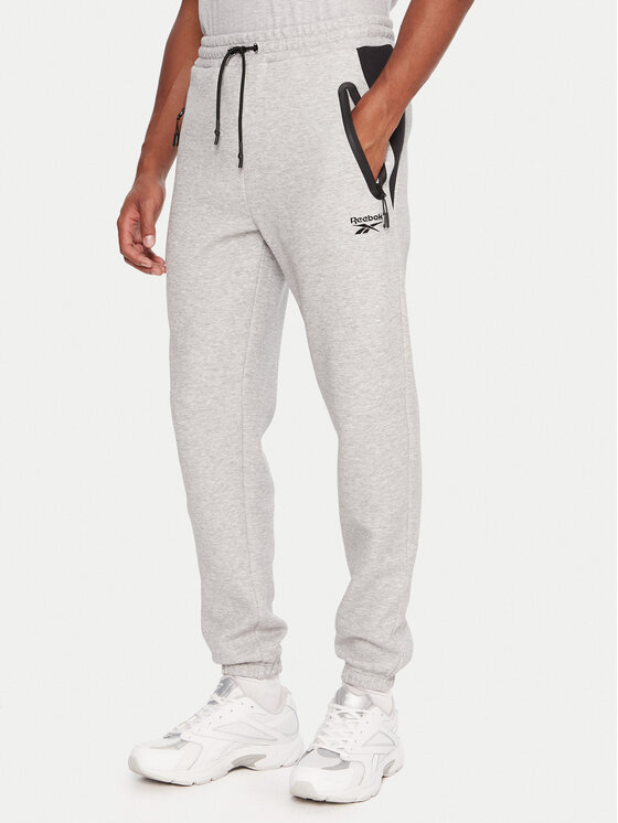 Reebok Reebok Pantaloni da tuta RK25145CCM Grigio Regular Fit