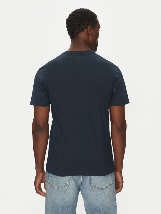 Quiksilver Quiksilver Majica EQYZT08064 Mornarsko modra Regular Fit