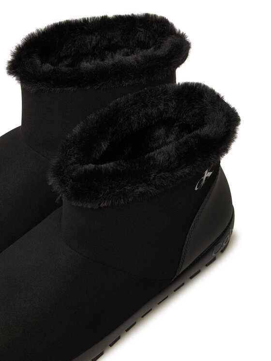 Calvin Klein Jeans Papuče Calvin Klein Jeans Home Anke Slipper YW0YW01592 Čierna