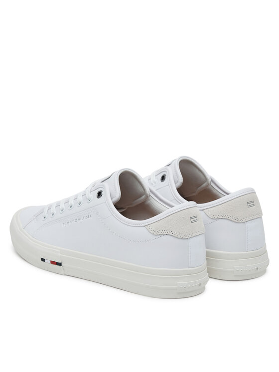 Tommy Hilfiger Kedai Tommy Hilfiger Th Hi Vulc Street Stitch FM0FM05645 Balta