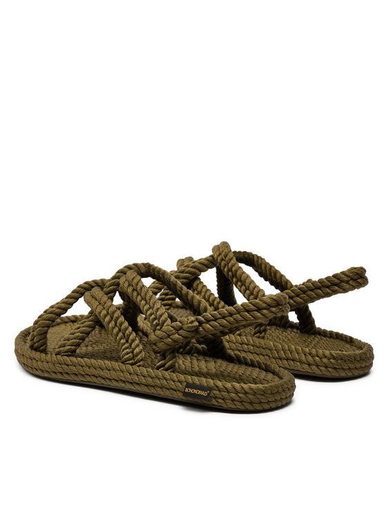 Bohonomad Sandále Bohonomad Bodrum BOD.0011.WRS Zelená