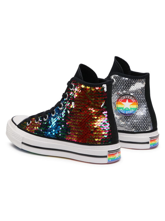 Converse Кеди Converse Chuck 70 Hi 167755C Срібний