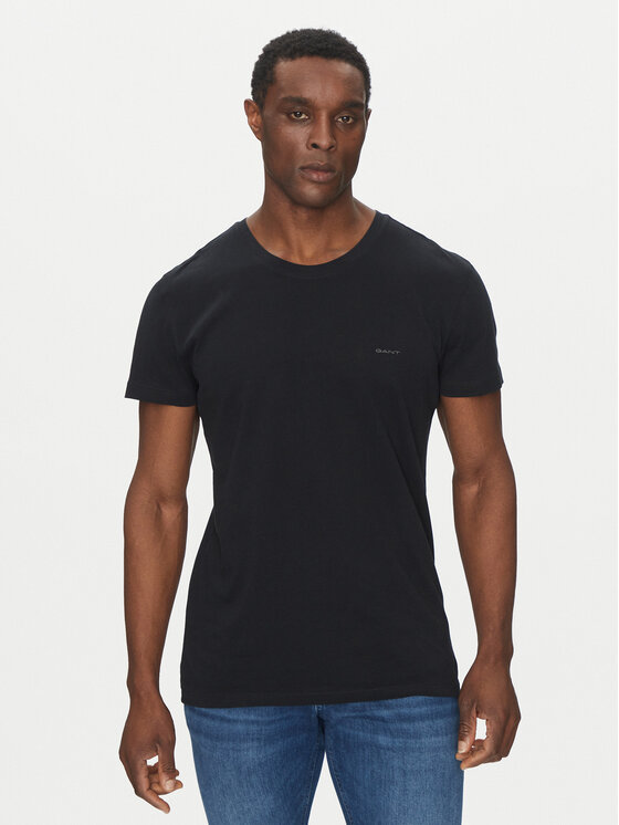 Gant Gant Komplet t-shirt majic﻿ 900012008 Črna Regular Fit