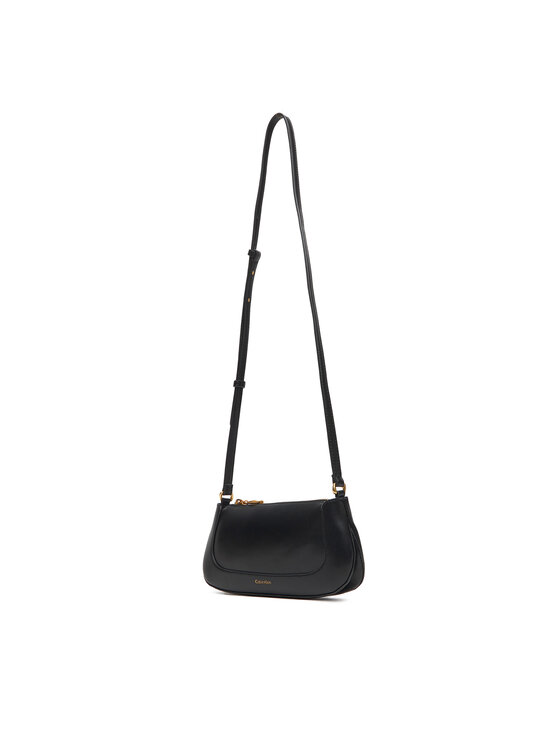 Calvin Klein Kabelka Calvin Klein Hardware Zip Crossbody LV04F1046G Čierna