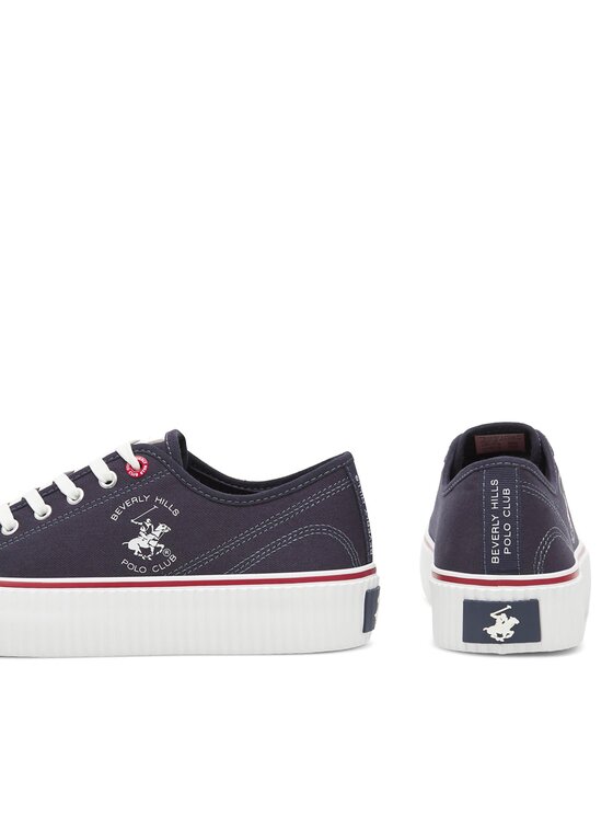 Beverly Hills Polo Club Plátenky Beverly Hills Polo Club W-BHPC027M Tmavomodrá