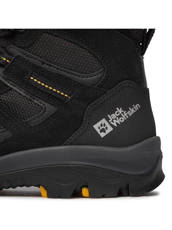 Jack Wolfskin Παπούτσια πεζοπορίας Jack Wolfskin Vojo 3 Texapore Mid M 4042462 Μαύρο