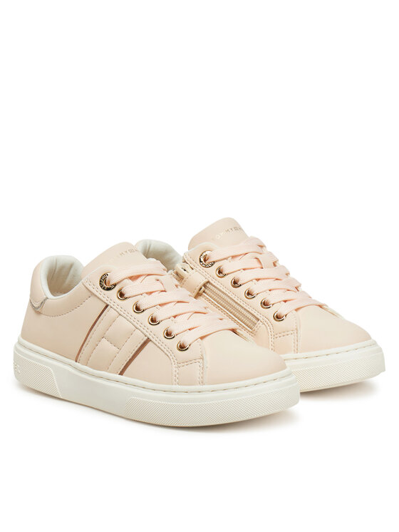 Tommy Hilfiger Zapatillas Tommy Hilfiger Low Cut Lace-Up Sneaker T3A9-33745-1439 M Rosa