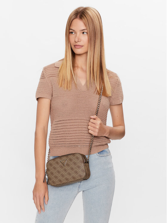 Guess Ročna torba Guess Noelle (BG) HWBG78 79140 Rjava