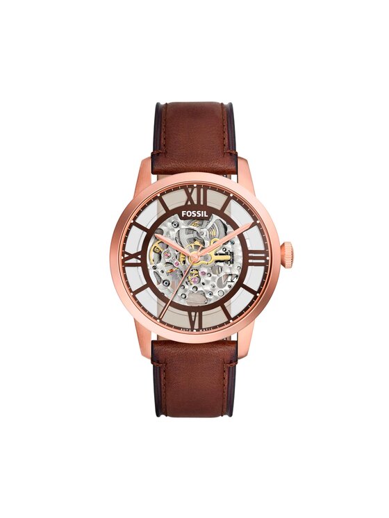 Fossil Годинник Fossil Townsman ME3259 Коричневий
