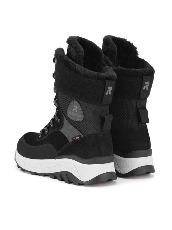 Rieker Revolution Lifestyle Ghete Rieker Revolution Lifestyle W0066-00 Negru